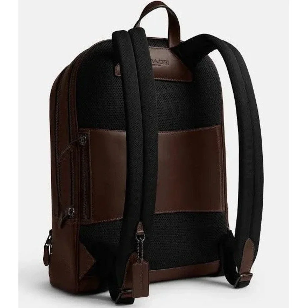 Coach Gotham Backpack  Pebble Leather Color Maple Style CR760 BRAND NEW W TAGS